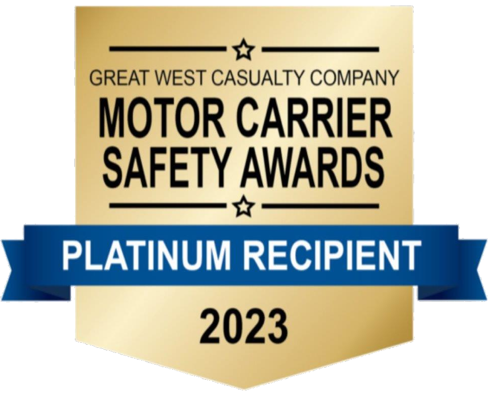 National Safety Awards Platinum Recipient 2023